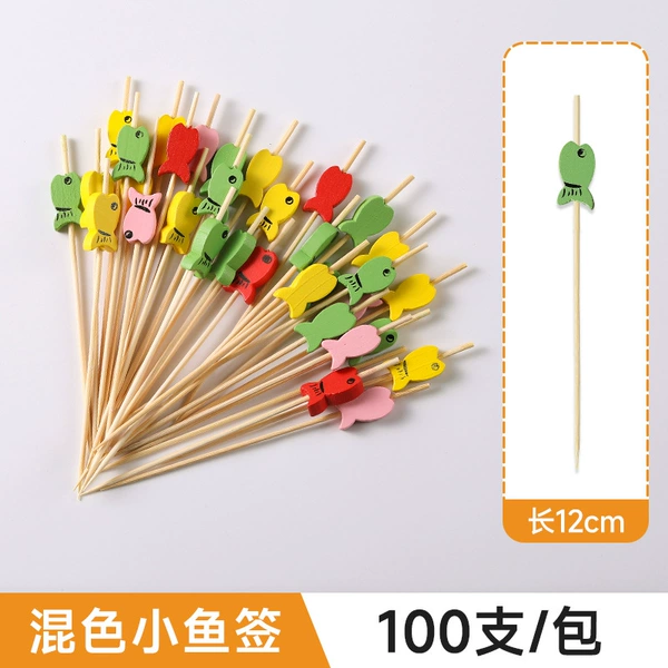 [Mixed color fish sticks] 12cm-100 pieces