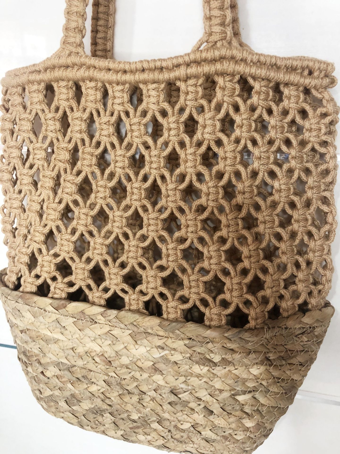 Straw trend brand bag