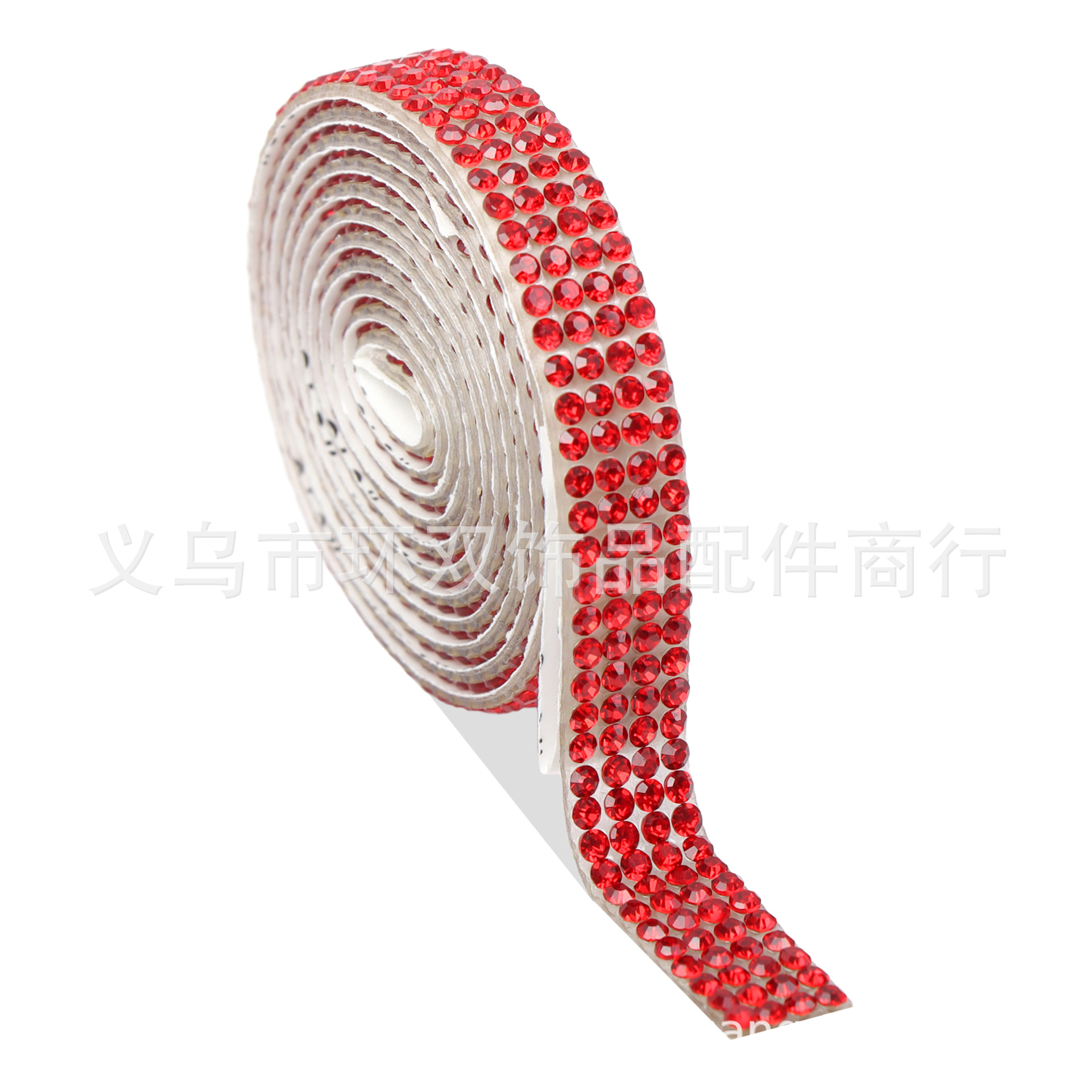 Código adhesivo de diamante de cristal, tira de diamantes de imitación, pegatinas de diamantes de flash autoadhesivas, accesorios de joyería, cinta de perforación autoadhesiva de bricolaje, accesorios de vestir image 13