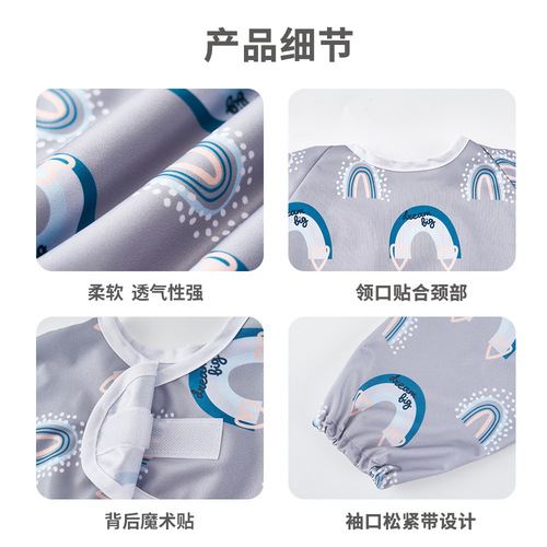Integrated dining chair cover cross-border baby eating waterproof cover anti-fouling easy to clean children eating cover