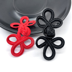 蘇斯單層小三葉金絲盤扣服裝輔料禮品裝飾包裝紐扣喜慶童裝扣子