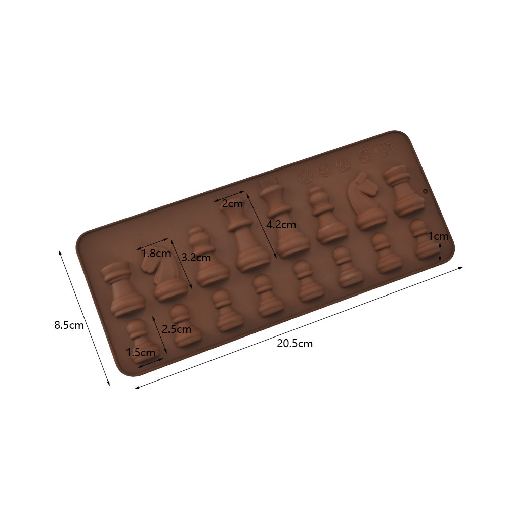 Molde de Silicona para Chocolate DIY, Multiuso con Formas de Dibujos Animados para Repostería
