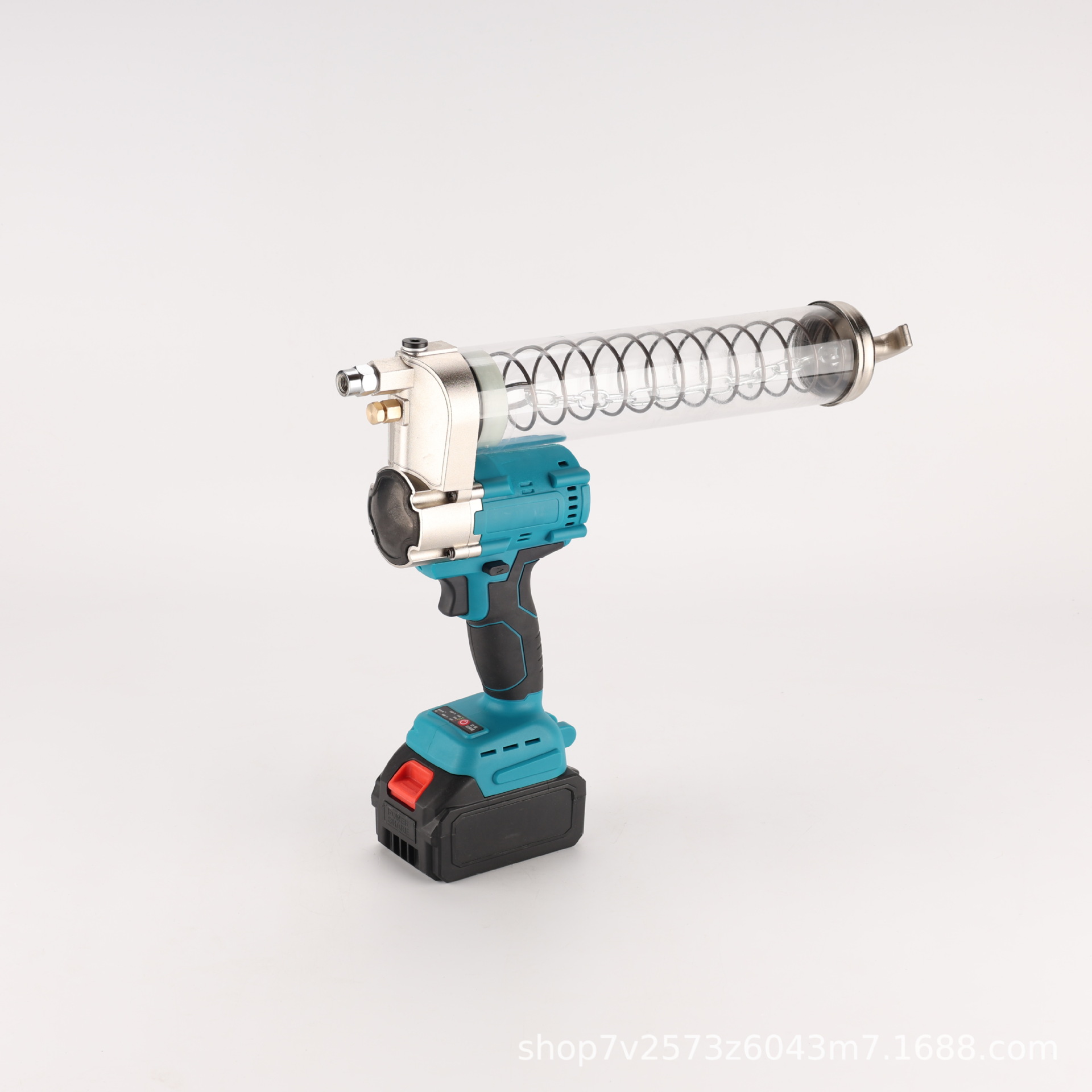 Pistola de mantequilla neumática de alta presión automática de comercio exterior, batería de litio sin escobillas, pistola de mantequilla portátil de inyección de alta potencia y gran capacidad
