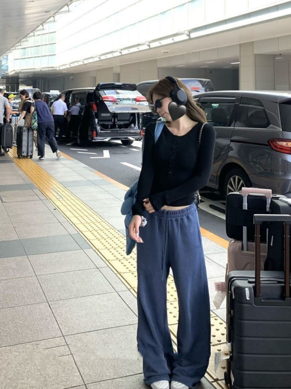 打底衫女春秋装2025年新款洋气内搭纯欲微胖辣妹长袖正肩T恤上衣|undefined