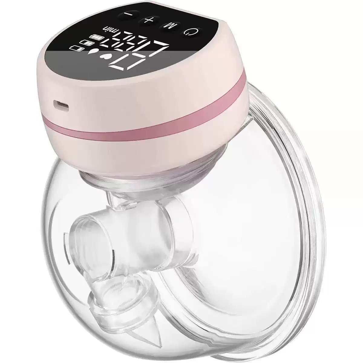 Wearable Breast Pump Electric Invisible Wearable Silent Hands-Free Portable Breast Pump with High Suction