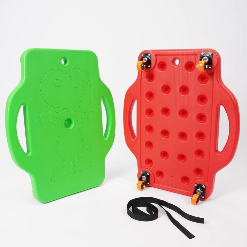 Scooter jardín de infantes equipos de entrenamiento sensorial para niños tabla de equilibrio vestibular disco giratorio juguetes de rehabilitación educación temprana W