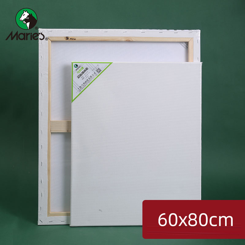 Marcos de pintura al óleo de superficie de color de algodón puro lino rectangular tablero de lienzo de aceite redondo en marcos de pintura al óleo de pigmento de acrílico
