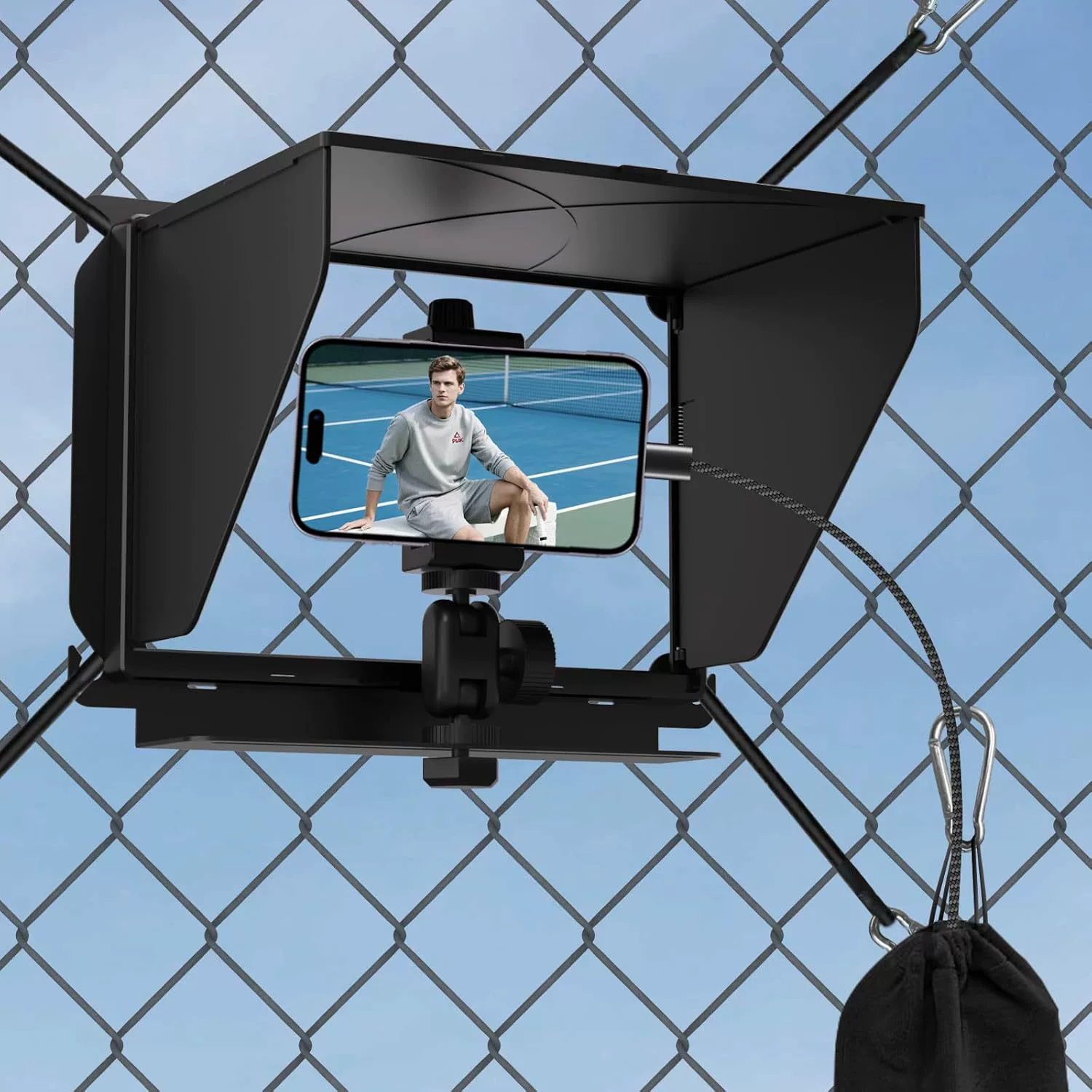 Держатель для телефона с крышкой для смены игрового крепления, совместимый с iPhone, Mevo