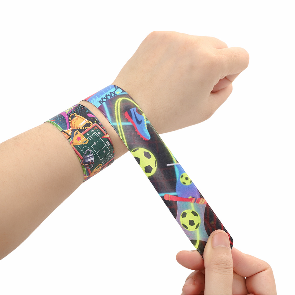 25 Copa del mundo de fútbol, anillo de palmaditas de PVC, anillo de palmaditas de fútbol, pulsera de música de palmaditas de fútbol