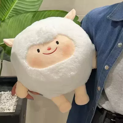 Pillow Birthday Gift for – Oyuncaq yastıqlar - cute-original-sheepskin-30cm-018kg