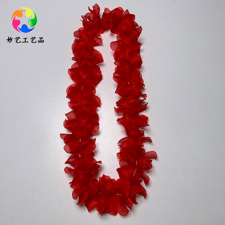 Ceremonia de entrega de premios para llevar el cuello 30 pares de diámetro 9cm de longitud 108cm170 tela poliéster corolla de flores