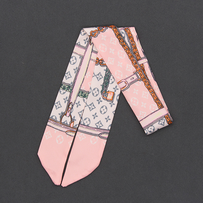 Una pieza de cabello combinado con mano coreana francesa joyería de bolsas de pañuelo largo joyería de cabello correa larga correa de cabello