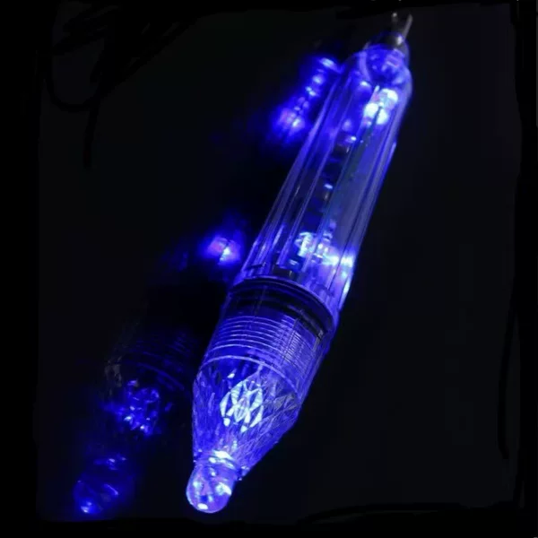 No. 5 Battery Led Light Underwater Light Colorful Luminous Digital Flashing Light Net Mark Light