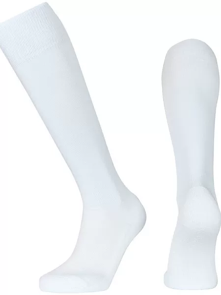 Thick Solid Color Towel Bottom Long Tube Soccer Socks, Over-The-Knee Non-Slip Wear-Resistant Pleated Stacked Rugby Socks