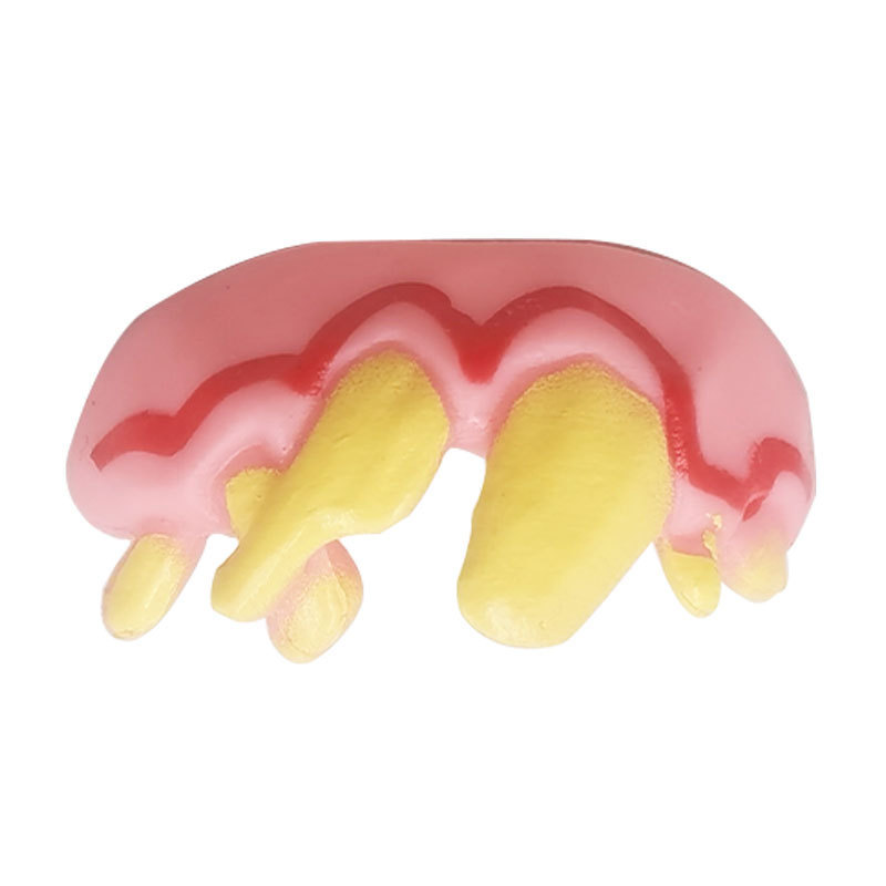 Levantando dentaduras postizas para perros Dientes de Halloween Divertidos y divertidos Divertidos y engañosos Dientes de fábrica de Corgi Dientes de perro Dientes de conejo