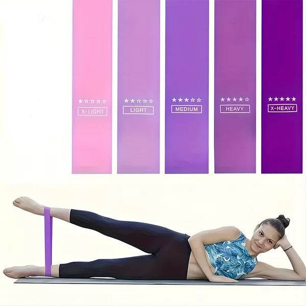 Multi-function yoga TPE elastic ring elastic band fitness resistance band hip lifting hip squat resistance ring