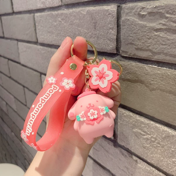 Sakura pudding dog