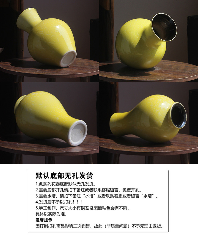 新しい中国風のレトロな高価値セラミック花瓶、ハイエンドのリビングルーム、B&B、ティールーム、クラブテーブル、水耕栽培フラワーアレンジメント|undefined