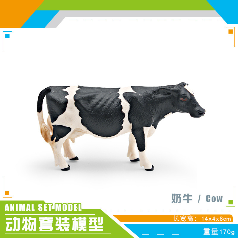 Modelo realista de toro negro, toro marrón suizo, toro norte-africano, gnomo, para decoración de dioramas de granja, transfronterizo Amazon.