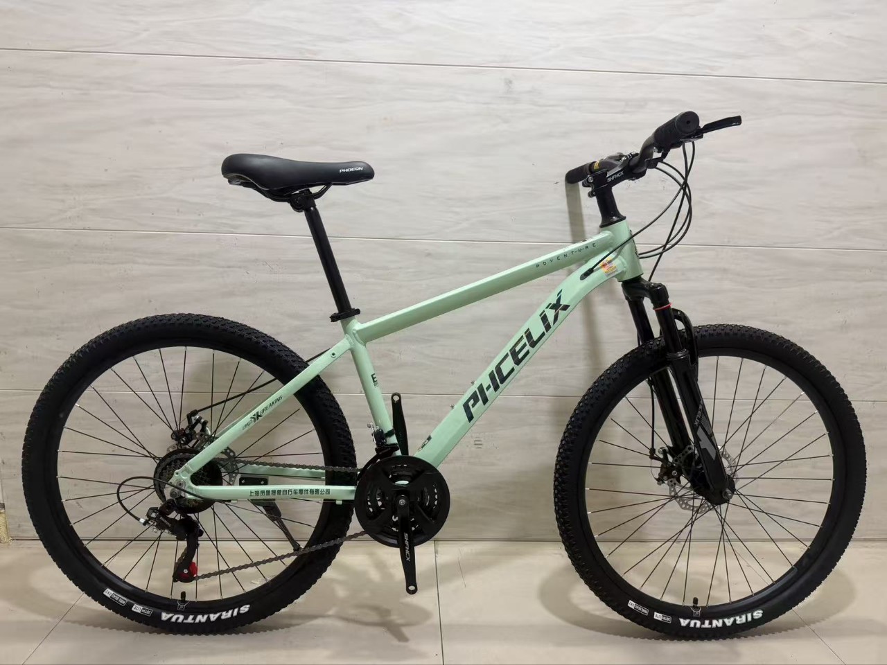 Bicicleta de montaña de 24 pulgadas 26 pulgadas 21 velocidades de amortiguación bicicleta de velocidad variable para hombres