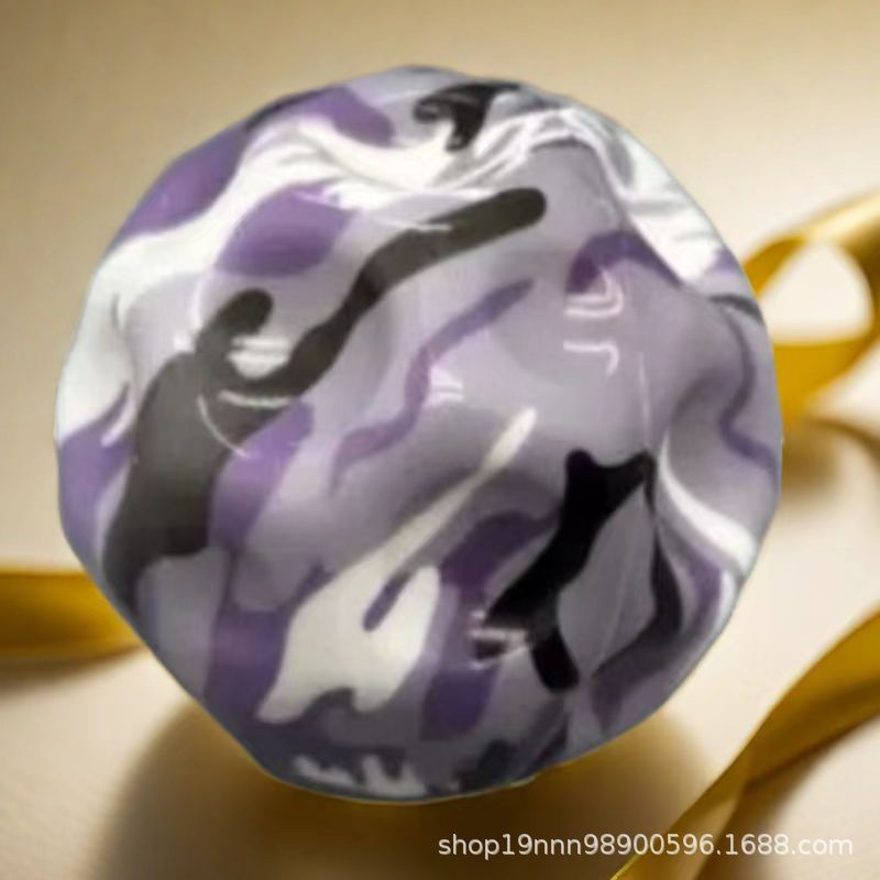 New high elastic ball purple white gray