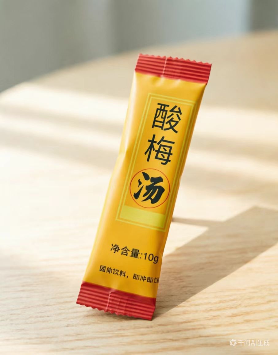 Instant Sour Plum Drink Powder with Osmanthus Sweetened Sour Plum Soup Mix 100g overview