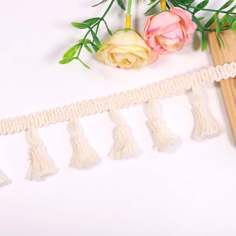 メーカー直販環境保護全綿スイープ流蘇レース服装補助材料を上質な綿線レーススポット卸売りに飾っています。