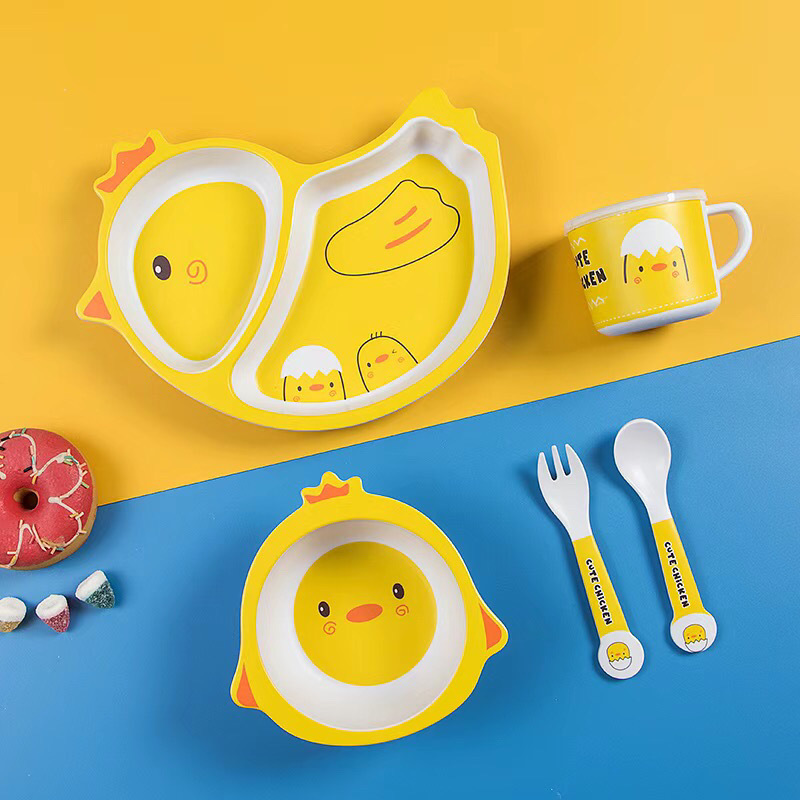 작은 노란 닭 - 그릇 없이 한 숟가락