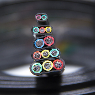 Ll three-phase aluminum core wire aluminum wire three-core 3-core 2.5/4/6/10/16 square cable national standard anti-aging sheath