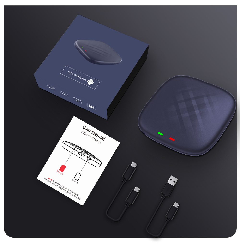 Cross-Border Carlinkit Car Smart Connectivity In-Car Android Box Car Wired to Wireless Carplay
