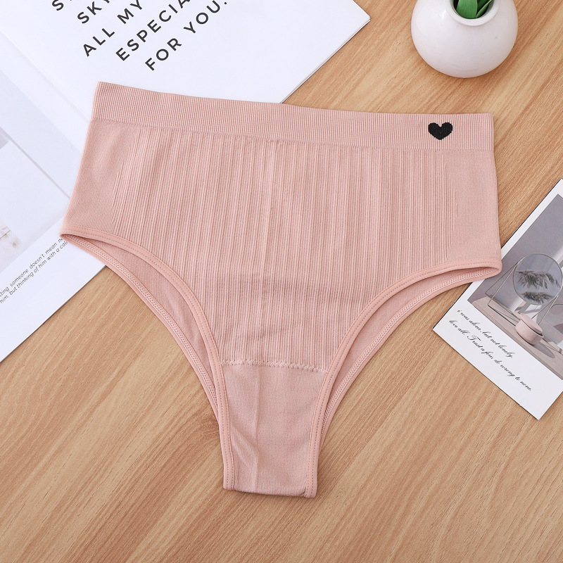 Transfronterizos cómodos pro-piel ropa interior de mujer 2025 primavera de alto valor de color sólido cintura media ligera y delgada pantalones transpirables al por mayor