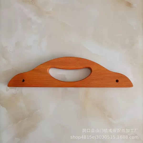 Factory direct supply wooden suitcase handle log retro color convenient wooden chip handle wooden handle wooden handle