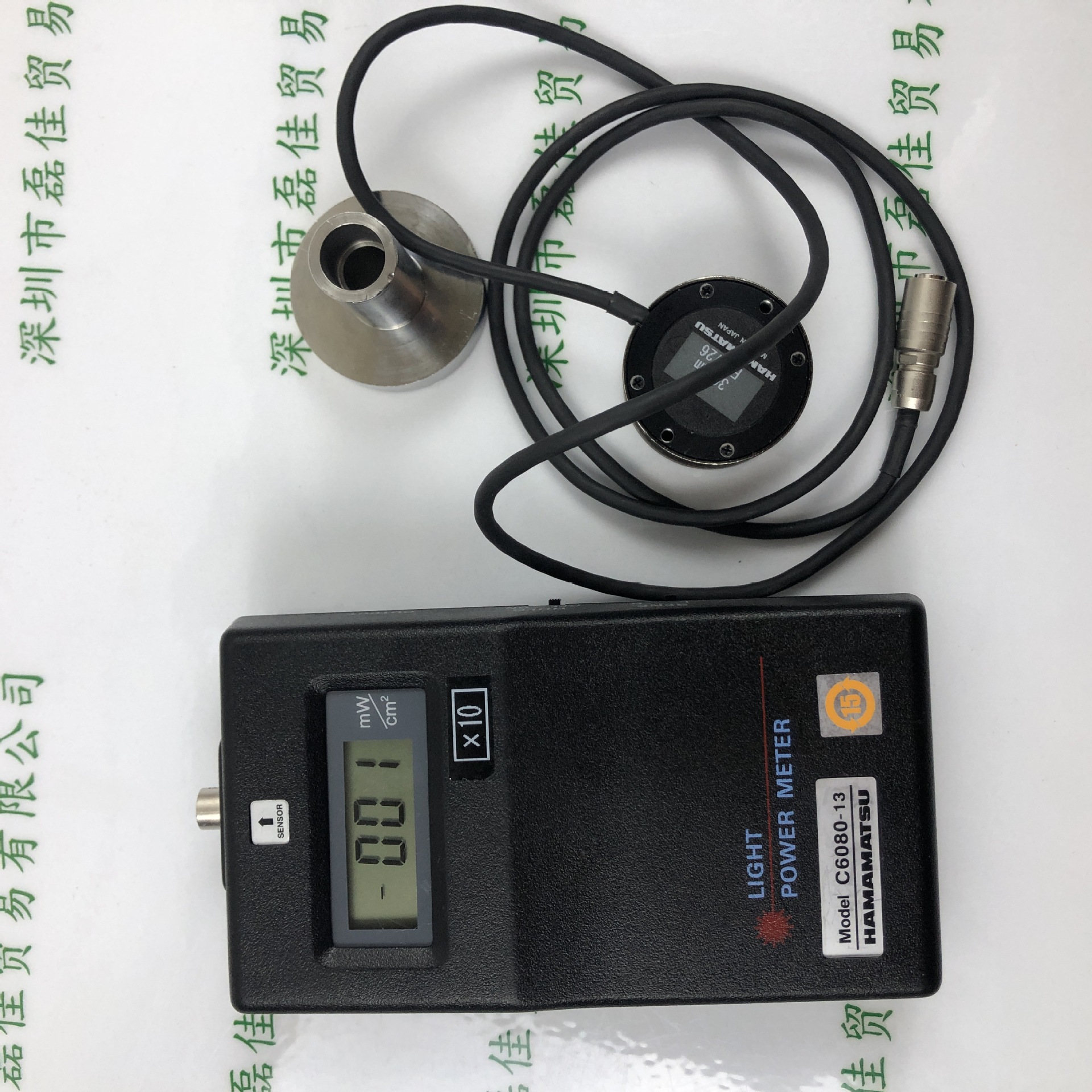 滨松HAMAMATSU  光能量测试仪  C6080-13