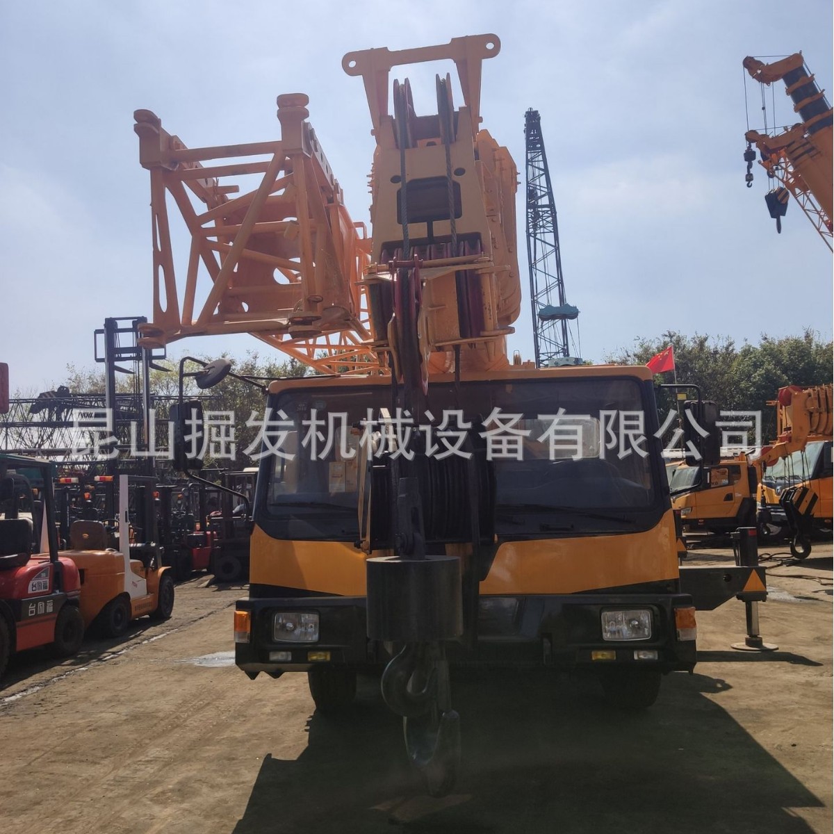 XCMG QY55KC50吨55吨徐工吊车 二手徐工汽车吊起重机