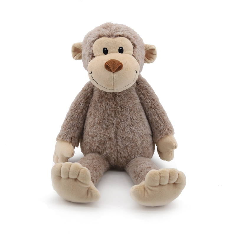 Cross-Border Cute Monkey Plush Doll Corporate Mascot Plush Little Monkey Plush Toy Plush Doll