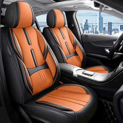 universal for all seasons, full-cover leather | Seat cushion, seat cover