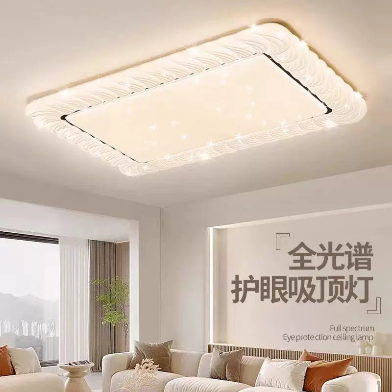 LED-лампа для крема, освещение комнаты, круглая потолочная лампа, умная звездная ночь