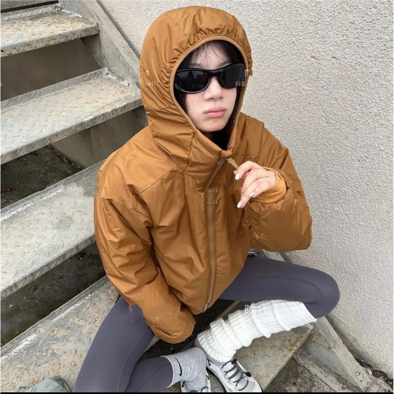 比羽绒还保暖的棉服 鸟家户外轻量化P棉冲锋外套防风防水连帽棉衣|undefined