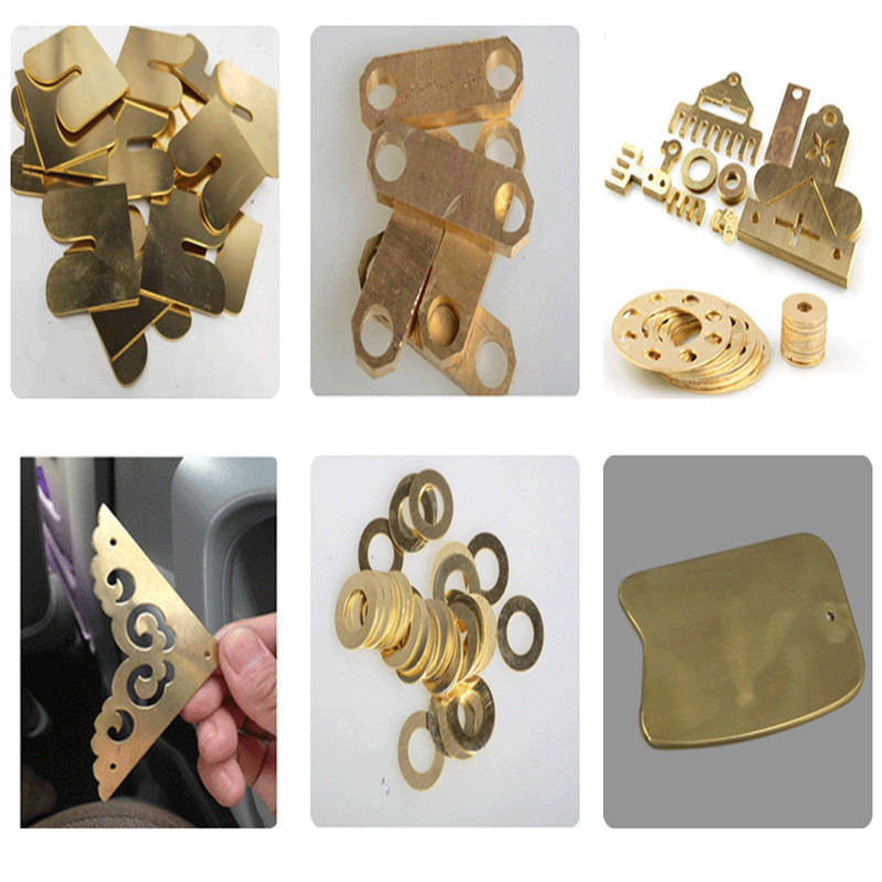 H65黄铜垫片密封圈铜片厚度0.02-6.0mm黄铜片适合蚀刻 精雕铜板