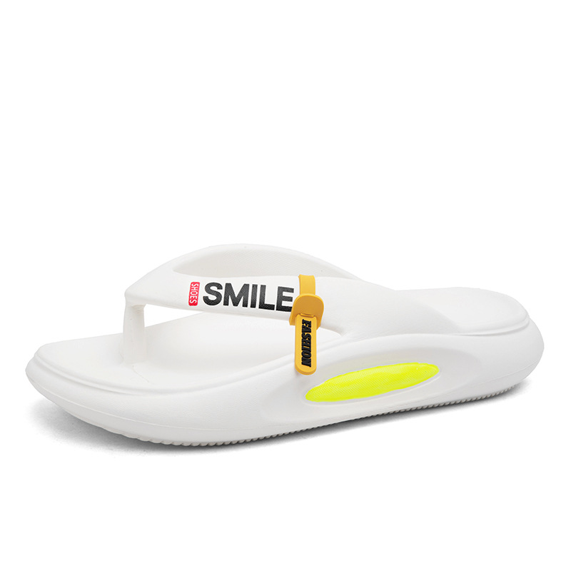 Chanclas EVA tendencia de verano para hombres, chanclas antideslizantes para hombres, sandalias de plataforma de playa resistentes al desgaste de fondo suave