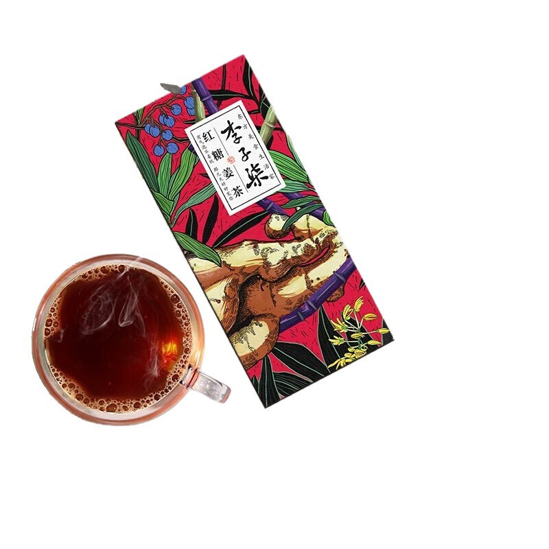 李子柒 红糖姜茶速溶姜汁 84g/盒|undefined