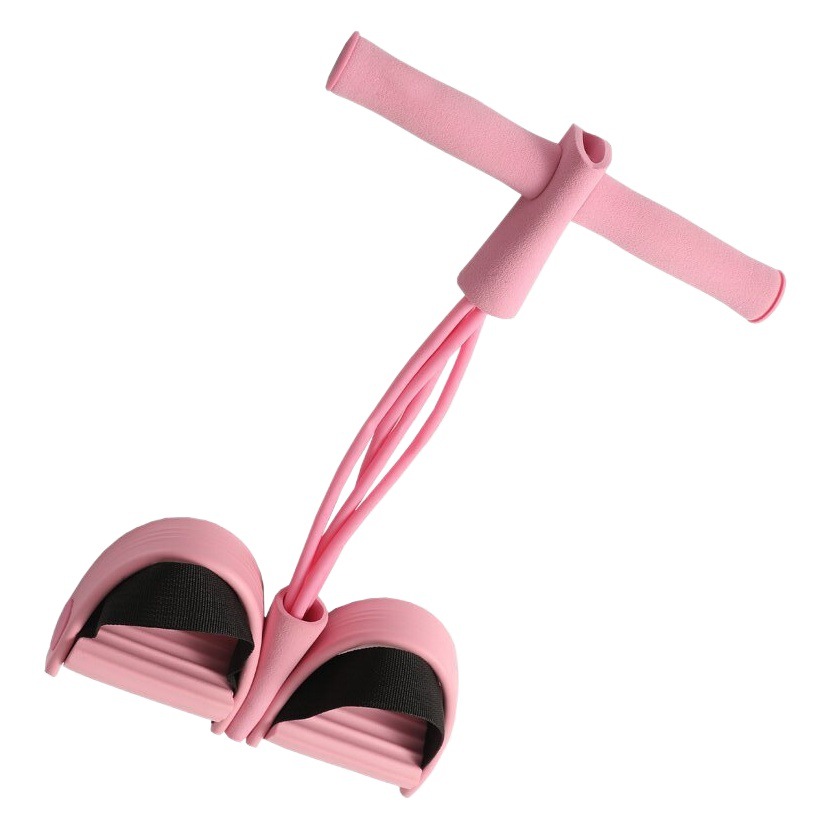 Ventas Directas de fábrica 4 tubo de tensión del pedal Dispositivo de abdominales tensión contracción cuerda yoga tensión cinturón Fitness ayuda