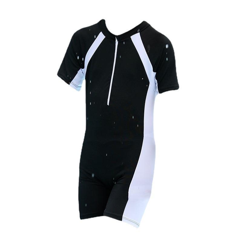 Traje de baño para niños mono de las niñas de los niños traje de baño deportivo traje de baño de vacaciones de primavera caliente de niña de estilo occidental
