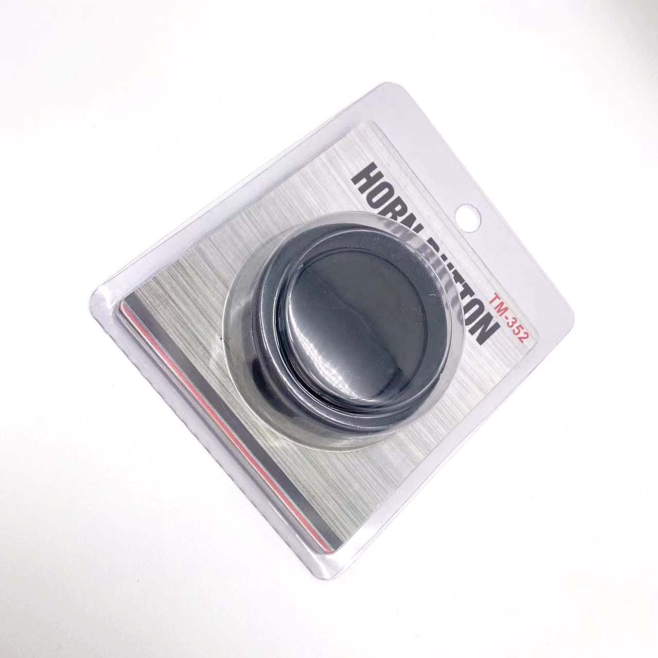 Cruzar la frontera Venta caliente cuerno botón volante de carreras sin logo botón universal epoxi cuerno cubierta cuerno