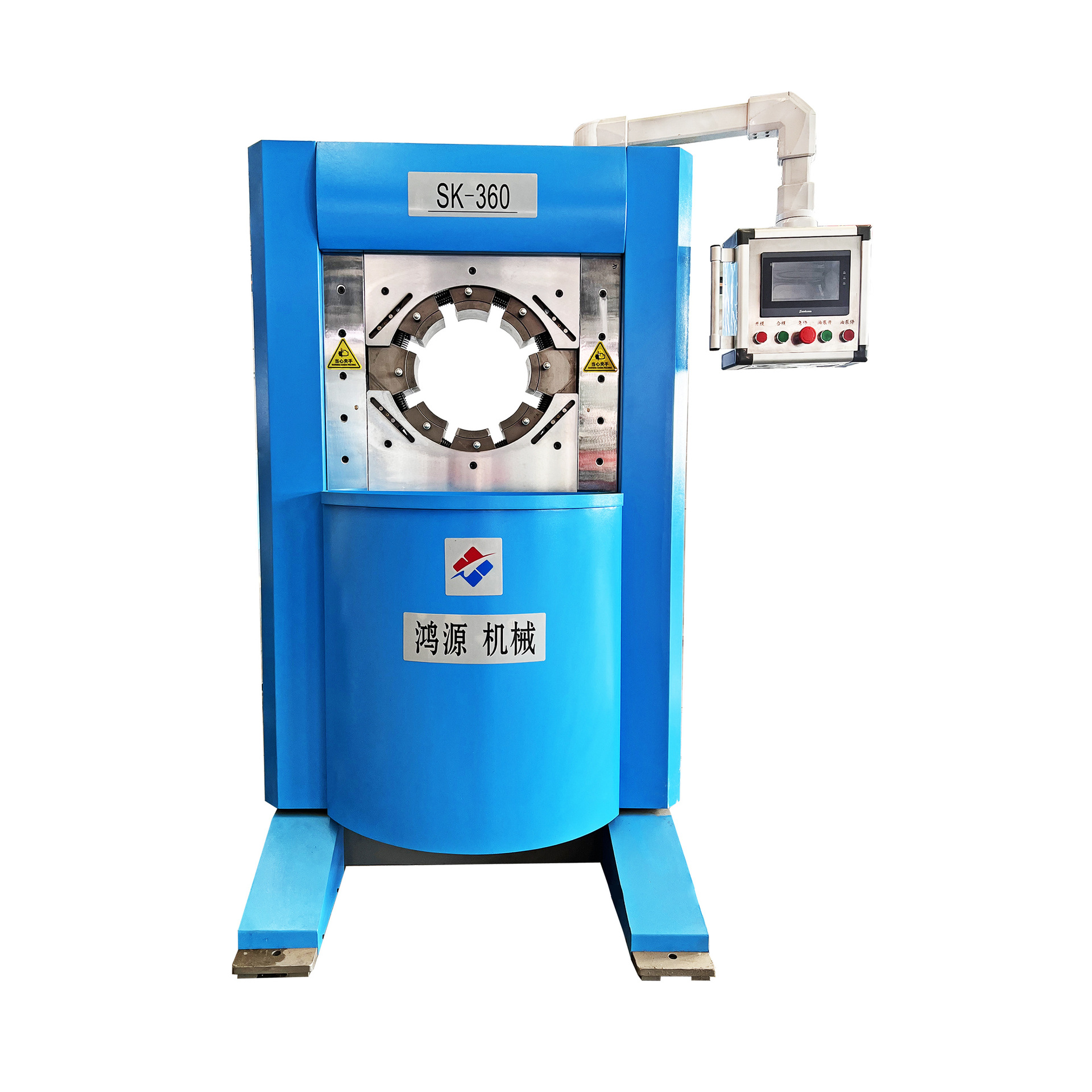 河北厂家SK-360型液压自动锁管机 钢管扣压机 手动锁管机设备