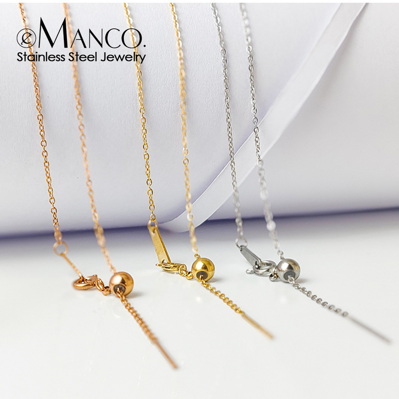 Titanium Steel Bracelet for Women, Simple and Versatile Needle Chain DIY Bracelet Jewelry, Stainless Steel Gold-Plated Bracelet, High-End Accessory