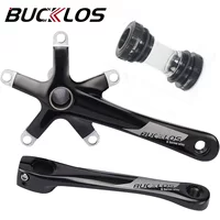 BUCKLOS 130BCD Велосипедный кривошип складной велосипед Алюминиевый сплав кривошип с BB Велосипедные аксессуары