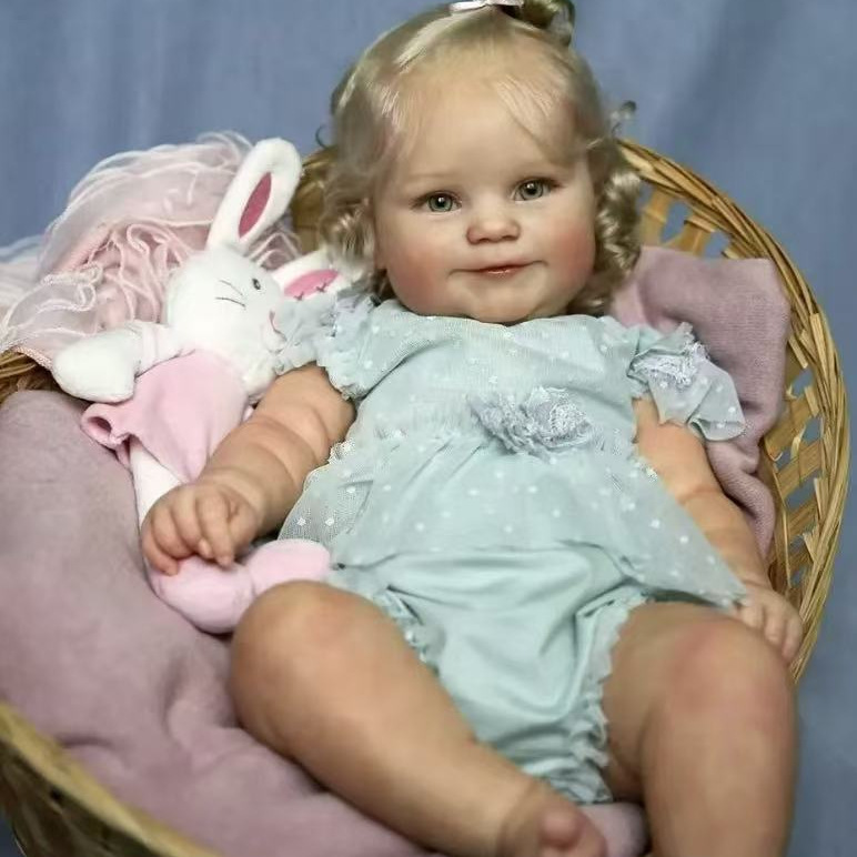 Muñeca de simulación de 50 cm Maddie pintada a mano muñeca de alta gama para niños regalos de Navidad