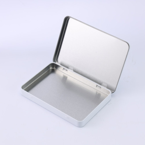 Card small tin box game card tin box metal electronic makeup eye shadow color box storage packaging tin box