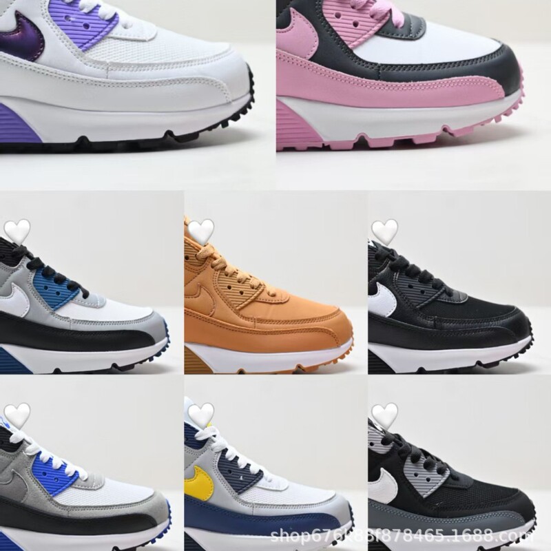 Air Max90 First Generation Retro Air Cushion Versatile Low-Top Casual Sports Jogging Shoes Cushioning and Wear-Resistant Air Max90 First Generation Retro Air Cushion Versatile Low-Top Casual Sports Jogging Shoes Cushioning and Wear-Resistant